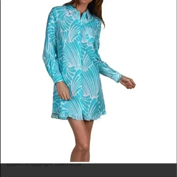 Kate Spade Maricel Button Front Mini Dress NWT Size 8 - Picture 1 of 7